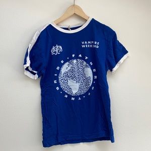 Vampire Weekend tour shirt